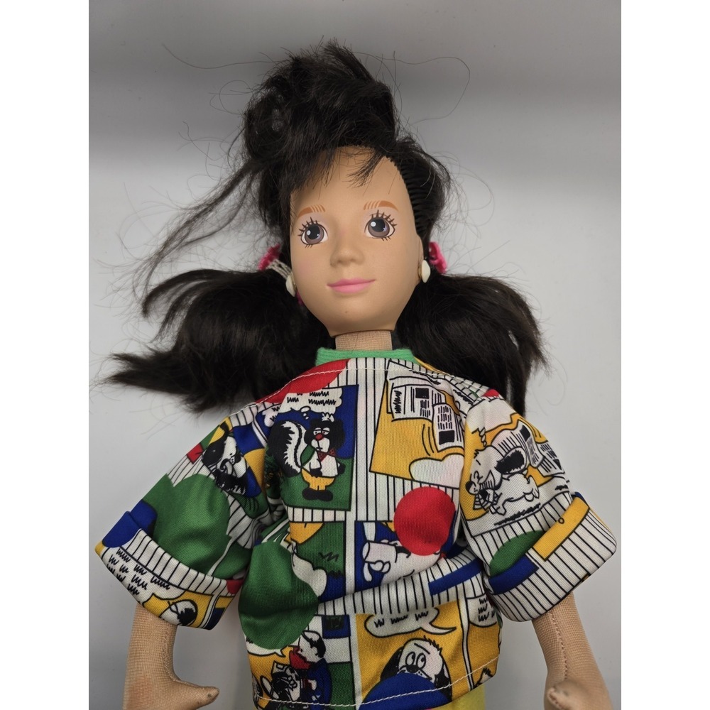Vintage 1986 Mattel Hot Looks Stacey 18" Bendable Poseable Doll‎